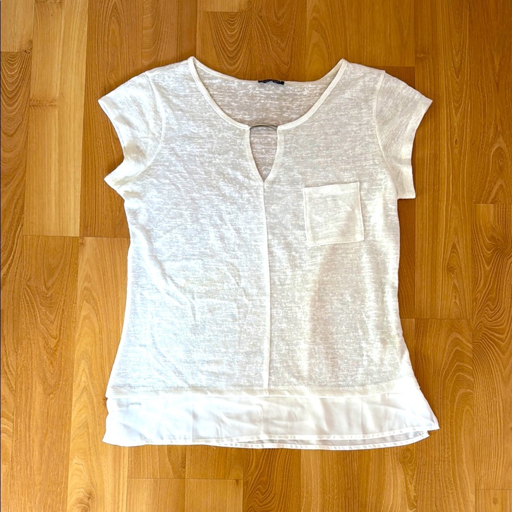 Essentials White Blouse